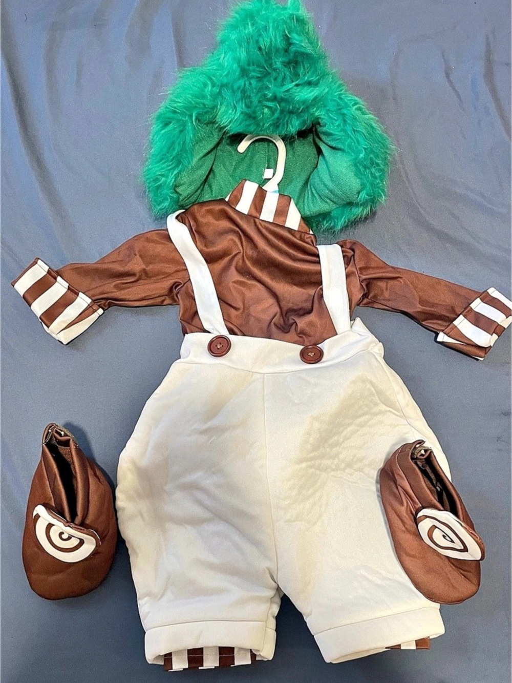 Oompa Loompa Halloween Costume Baby Boy 6-9M